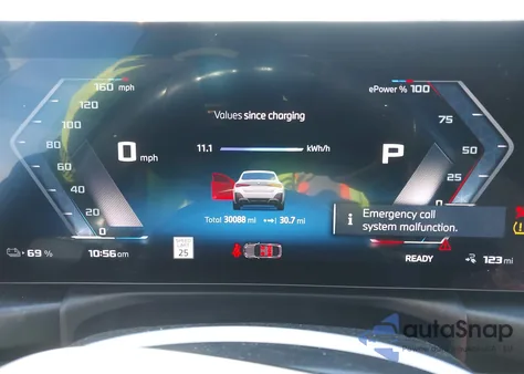 2024 BMW I4 Gran Coupe M50 z USA, uszkodzony, nr VIN WBY33AW07RFR61186